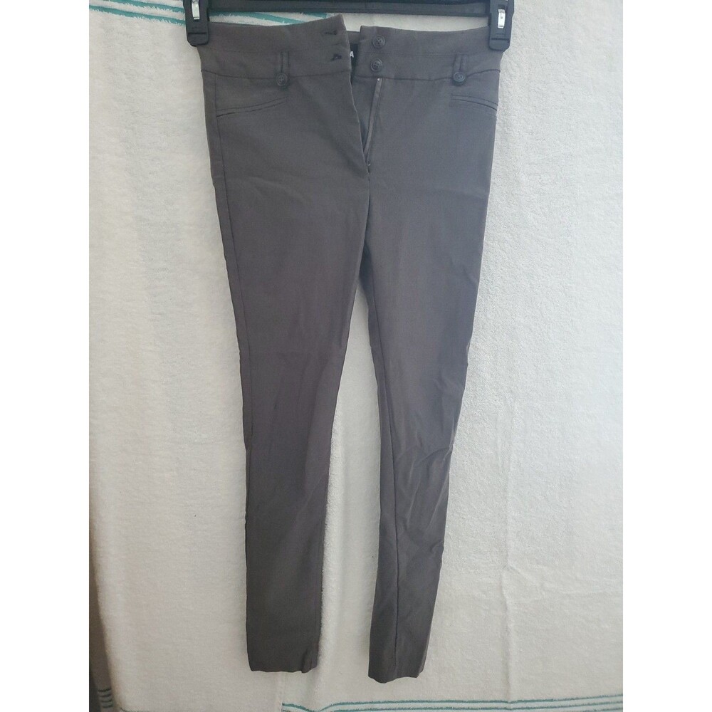 Fashion Nova Grey Standard US Size M Dress Pants Rn#149052 Rayon/nylon Jeans.